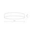 Потолочный светильник Nowodvorski 10414 Lid Round Led 1x50W 4000K 4600Lm IP20 Wh