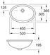 Умывальник Villeroy&Boch Evana 45.5x30.5 61474601, Белый