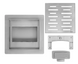 Трап для душа Rea Line 15x15 nickiel brushed REA-G6205