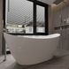 Ванна окремостояча матова Amidicon Capri 170x77 з литого каменю CAPRI_170_MAT