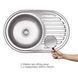 Кухонна мийка Lidz 7750 0,6 мм Micro Decor (LIDZ7750DEC06), Decor