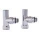 Кран кутовий Luxon звичайний для рушникосушки 1/2"-3/4" (LX-4701)