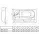 Ванна акрилова Koller Pool Delfi 150x70