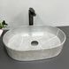 Умывальник (раковина) VBI VERONA 50 GREY STONE GLOSSY накладной, Каппучино