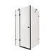 Душова кабіна Qtap Capricorn BLA10128RC6 120x80 см, скло Clear 6 мм, покриття CalcLess без піддона, Чорний/золото, Універсальна, прозорий