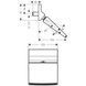 Верхній душ Hansgrohe - злив Raindance Rainfall 150 1jet Stream хром 26443000