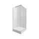 Набор: Qtap душевая кабина Taurus CRM1099SC6 Clear 2020x900x900 мм + поддон Tern 309912C 90x90x12 см с сифоном, Хром, Универсальная, прозрачный