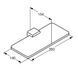 Полка для ванны Kludi E2 4998705, Хром