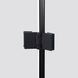 Душова кабіна Qtap Capricorn BLA10128RC6 120x80 см, скло Clear 6 мм, покриття CalcLess без піддона, Чорний/золото, Універсальна, прозорий