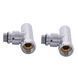 Кран кутовий Luxon звичайний для рушникосушки 1/2"-3/4" (LX-4701)