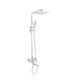 Душевая система Kroner KRP Edelstahl Kubus - ESG063 CV022978, Хром матовый
