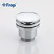 Донний клапан Frap F62, автомат, 1 1/4", хром, Хром