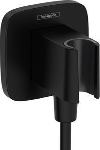 Шлангове під'єднання Hansgrohe FixFit Porter Q з тримачем Matt Black 26887670