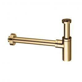 Сифон для раковини Paffoni 1&rdquo;1/4G honey gold ZACC240HG, Золотий