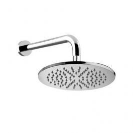 Верхній душ Paffoni Syncro Quadro &Oslash;300xh8 мм з тримачем 400 мм chrome ZSOF079CR + ZSOF034CR, Хром