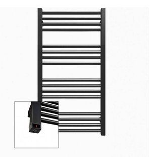 Рушникосушка електрична Terma Fiona One 900x430 WWFIE090043K9M5E1P, Черный матовый