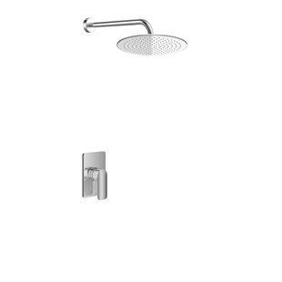 Душова система Kohlman Texen 30 chrome + BOX прихованого монтажу KPL-QW220T30, Хром