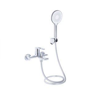 Змішувач для ванни Qtap Taurus (з душовим гарнітуром) QTTAU259CRM45661 Chrome, Хром