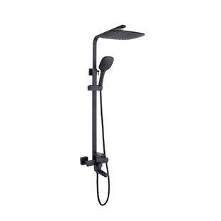 Душова система Kroner KRP Edelstahl Kubus - SCH063 CV022979, Черный матовый