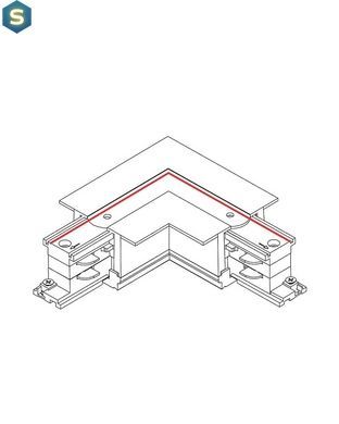 Соединитель Nowodvorski 8683 Ctls Recessed Power L Connector, Left IP20 Bl