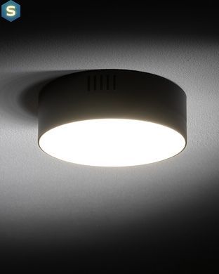 Потолочный светильник Nowodvorski 10415 Lid Round Led 1x15W 4000K 1200Lm IP20 Bl