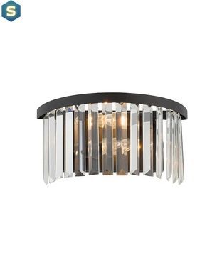 Світильник Nowodvorski 7633 Cristal Е14 2x60W IP20 Bl