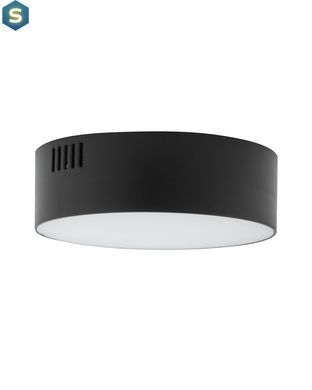 Потолочный светильник Nowodvorski 10415 Lid Round Led 1x15W 4000K 1200Lm IP20 Bl