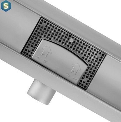 Трап для душа Rea Neox 80 2в1 сталь REA-G2503
