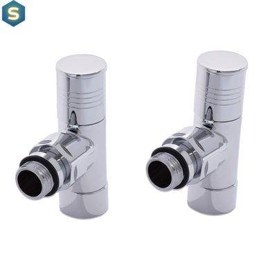 Кран кутовий Luxon звичайний для рушникосушки 1/2"-1/2" (LX-4702)