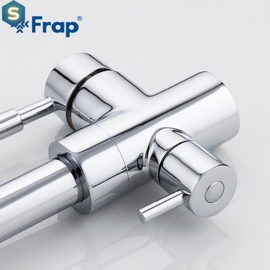F4352 Змішувач для кухні U з фільтром гайка &Oslash;35 Frap 1/10, Хром
