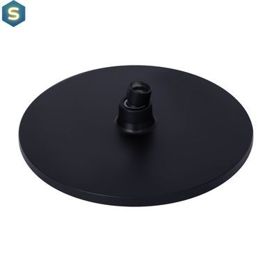 Душова система універсальна Qtap Slavonice на три споживача (з виливом) QTSLA111BLM45911 Black matt, Черный матовый
