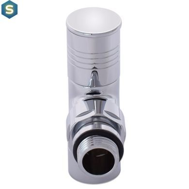 Кран кутовий Luxon звичайний для рушникосушки 1/2"-1/2" (LX-4702)