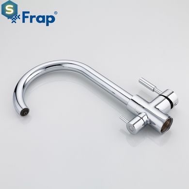 F4352 Змішувач для кухні U з фільтром гайка &Oslash;35 Frap 1/10, Хром