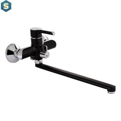 Змішувач для ванни Qtap Grand BCR 005, Черный матовый