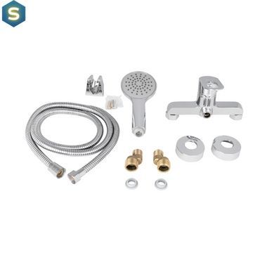 Змішувач для душу Lidz Latwa 010 (з душовим гарнітуром) (k40) LDLAT010CRM45416 Chrome, Хром