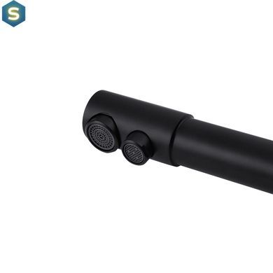 Змішувач для кухні Kroner KRP K&uuml;che - SCH0381 CV024308, Черный матовый