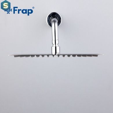 Тропический душ Frap F28-3 нержавеющая сталь 300х300 мм, хром, Хром