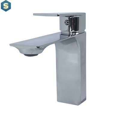 Змішувач для умивальника Globus Lux Niagara GLN-0101, Хром
