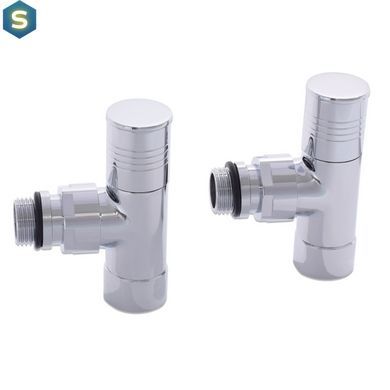 Кран кутовий Luxon звичайний для рушникосушки 1/2"-1/2" (LX-4702)