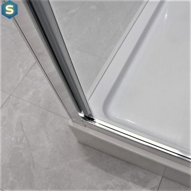 Душова кабіна Dusel A-516 90x90x190 прозоре, Хром, прозорий, хром, 90x90