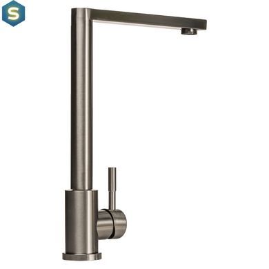 Смеситель для кухни Globus Lux Alpen SUS-112, Графитовый хром