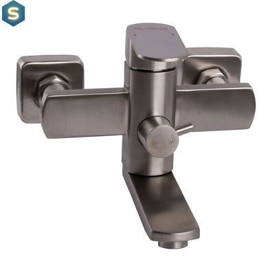 Смеситель для ванны Globus Lux Sorento SQ-102NHR, Нержавеющая сталь