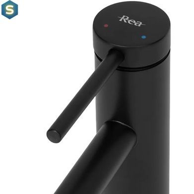 Змішувач для умивальника Rea Foss black високий REA-B5320, Черный матовый