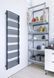 Полотенцесушитель электрический Terma Alex One 1140x500 Ral 9005 matt WWALN114050K9M5E8P, Черный матовый