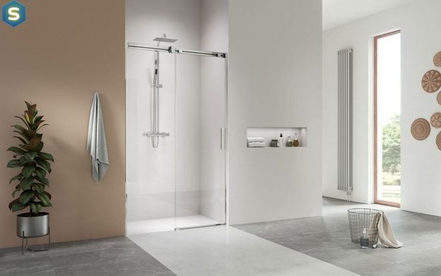 Душевая дверь Radaway Espera DWJ Pro с доводчиком soft-open/close двери открываются и закрываются плавно 110 см 10090110-01-01L+10091110-01-01L