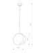 Подвесной светильник Nowodvorski 9033 Wheel E27 1x40W IP20 Bl