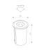Светильник уличный Nowodvorski 9105 Picco LED 1x2W 3000K 80Lm IP67 Silver