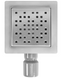 Трап для душа Rea Dots 12x12 nickiel brushed REA-G6202