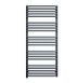 Полотенцесушитель электрический Terma Alex One 1140x500 Ral 9005 matt WWALN114050K9M5E8P, Черный матовый
