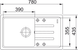 Franke Malta BSG 611-78, Fragranit, Оникс